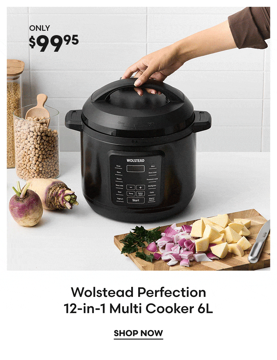 Wolstead Perfection 12-in-1 Multi Cooker 6L