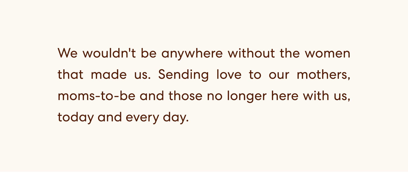 Happy Mother's Day