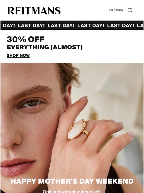 LAST DAY🚨 30% Off