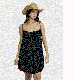 Beach Song Solid Mini Dress