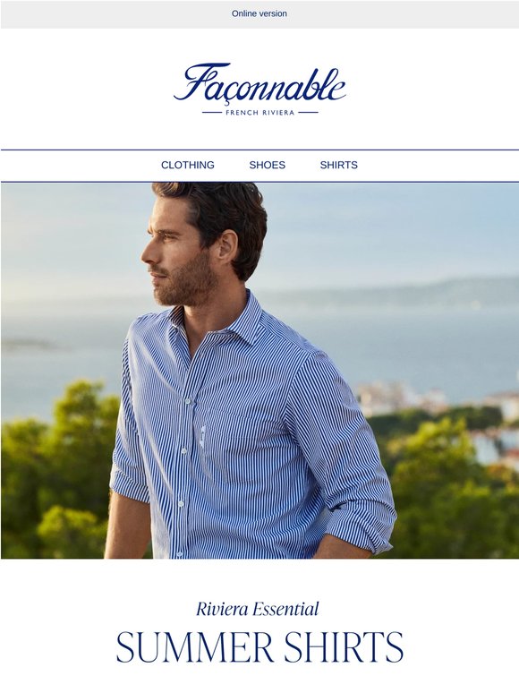 Riviera Essential Summer Shirts