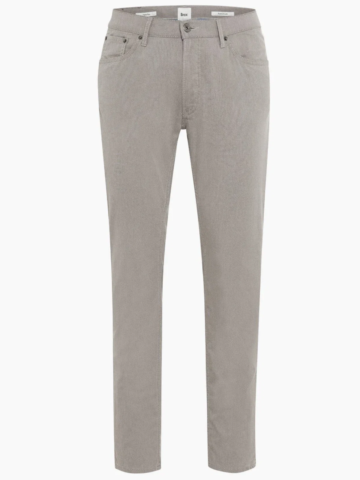 Structured 5-pocket trousers Chuck made of a cotton mix, Modern Fit