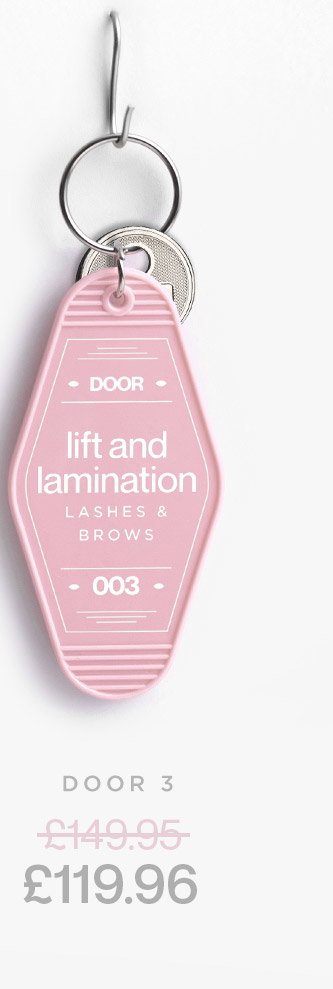 Lash lift and brow lamination course