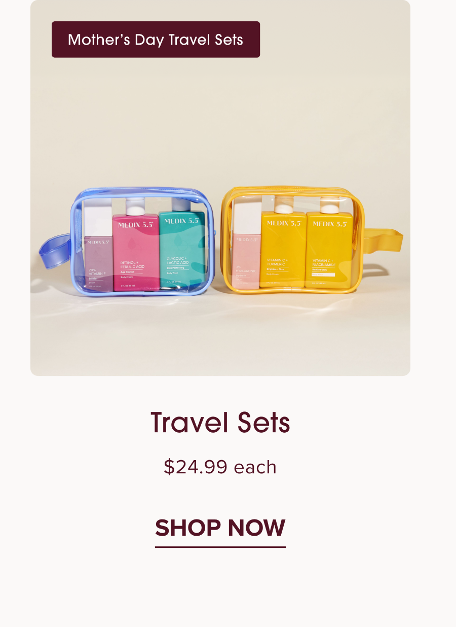 Travel Sets - Shop Now