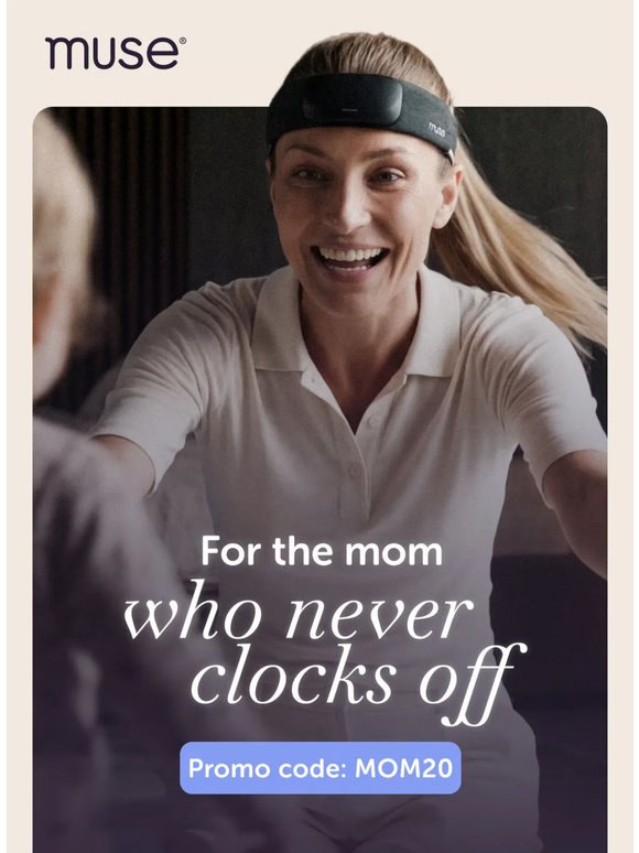 For the mom whose brain never really clocks off