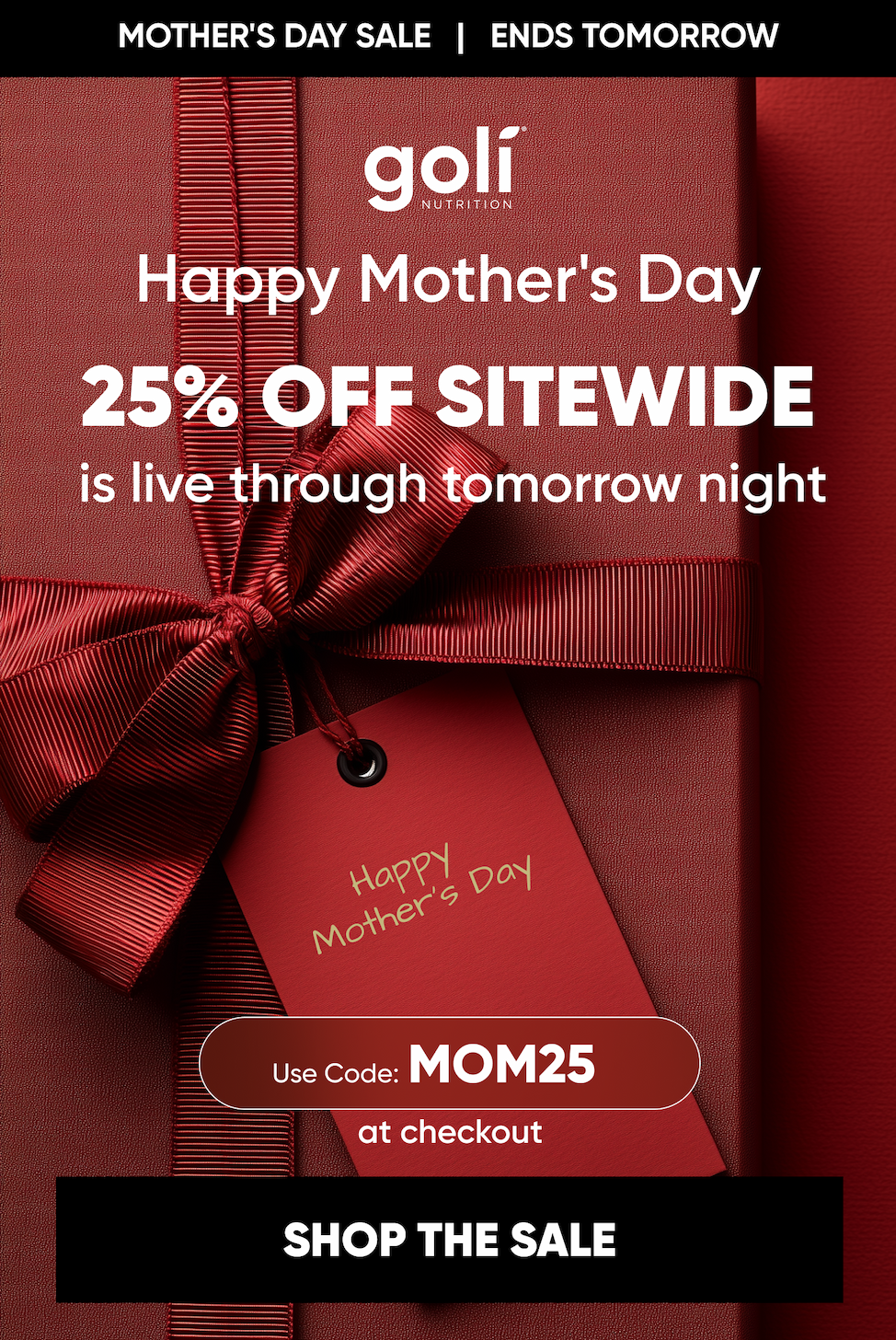 The Sale Is Still Going  25% off sitewide is live through tomorrow night.   Code MOM25 at checkout.  SHOP THE SALE