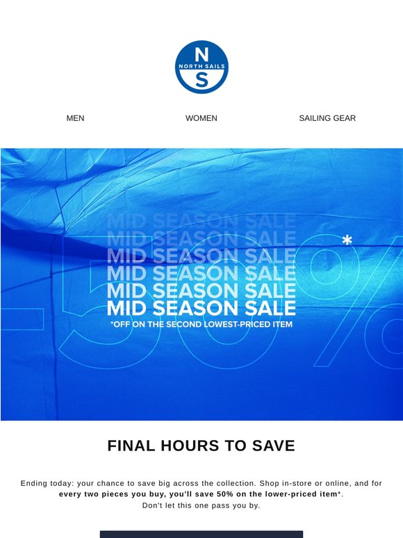 Last Day Of 50% Off