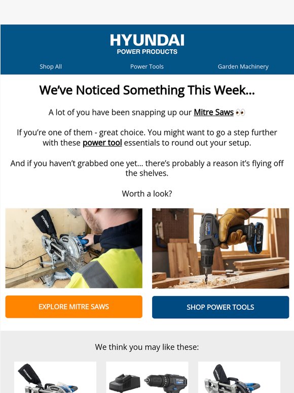 We’ve Noticed Something This Week…