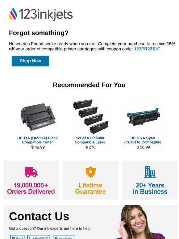Clock's Ticking on The Items You Viewed, 15% Savings End Soon