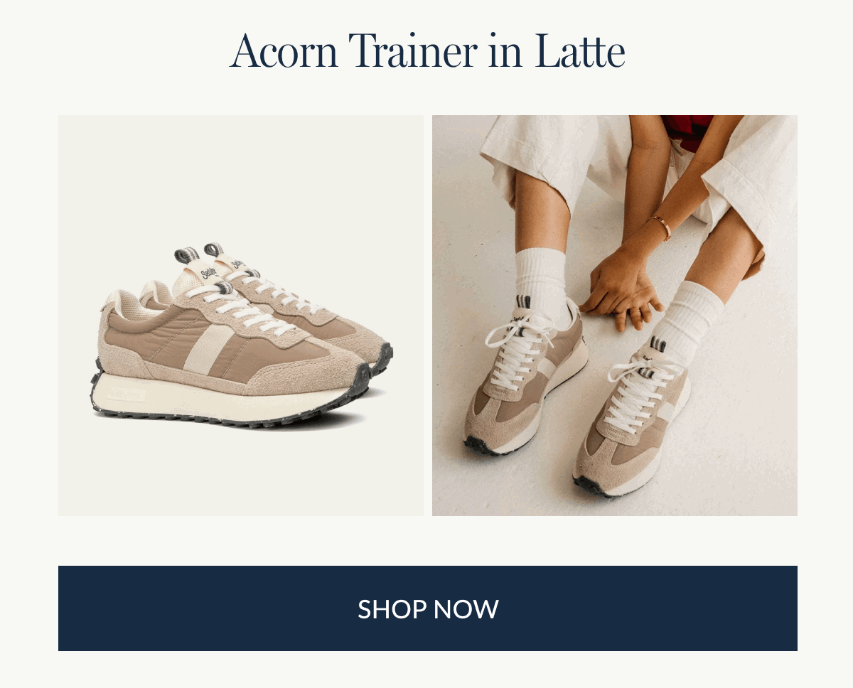 Acorn Trainer in Latte