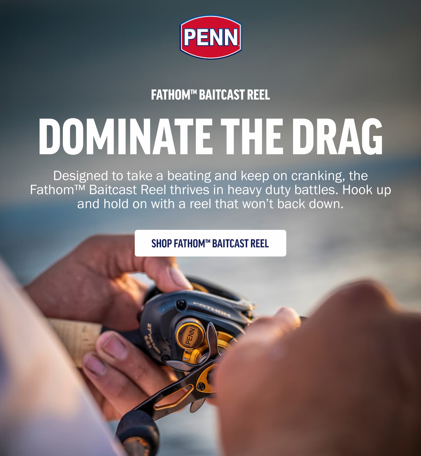 Fathom Baitcast Reel Hero