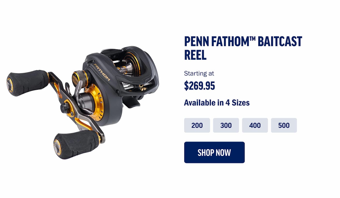Fathom Baitcast Reel