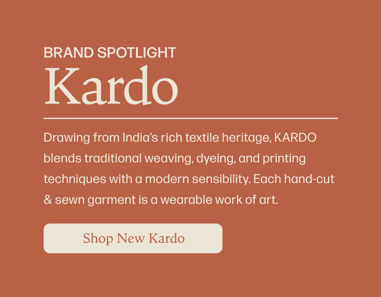 Brand Spotlight: Kardo