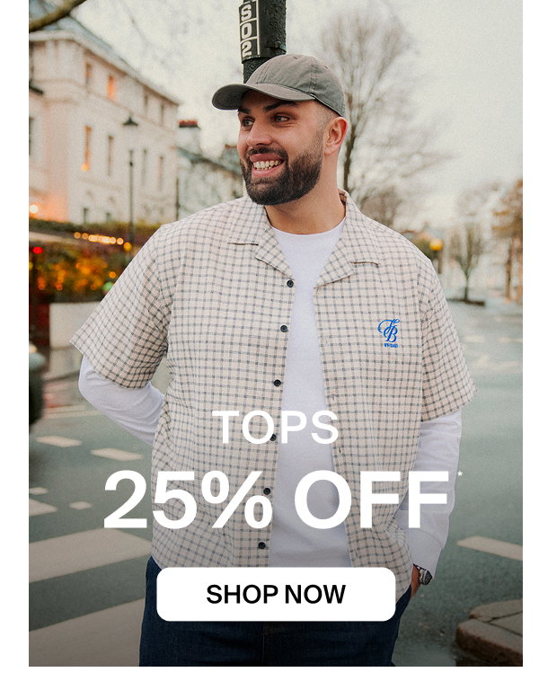 25% OFF TOPS