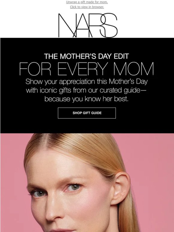 Happy Mother’s Day from NARS.