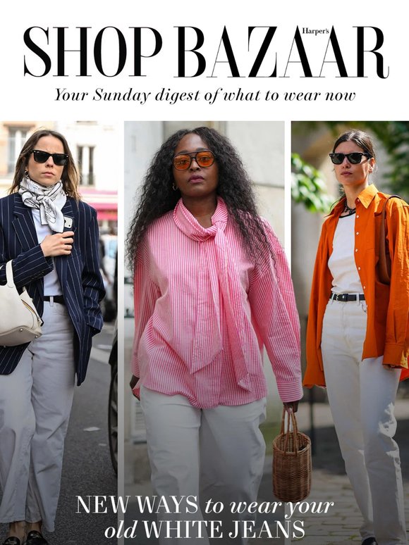 8 Outfits Starring White Jeans