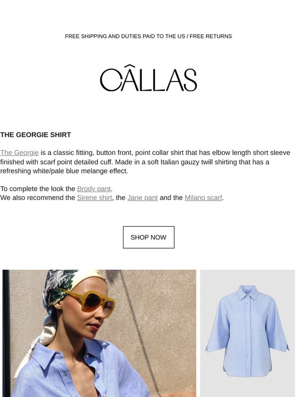 Be first to shop the new Georgie shirt