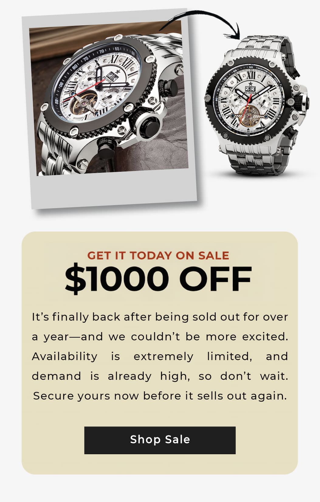 $1000 OFF