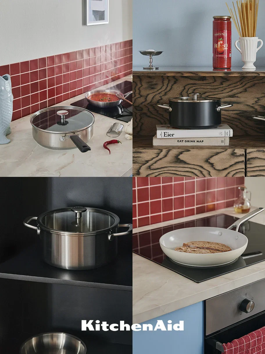 KitchenAid: pentole e padelle