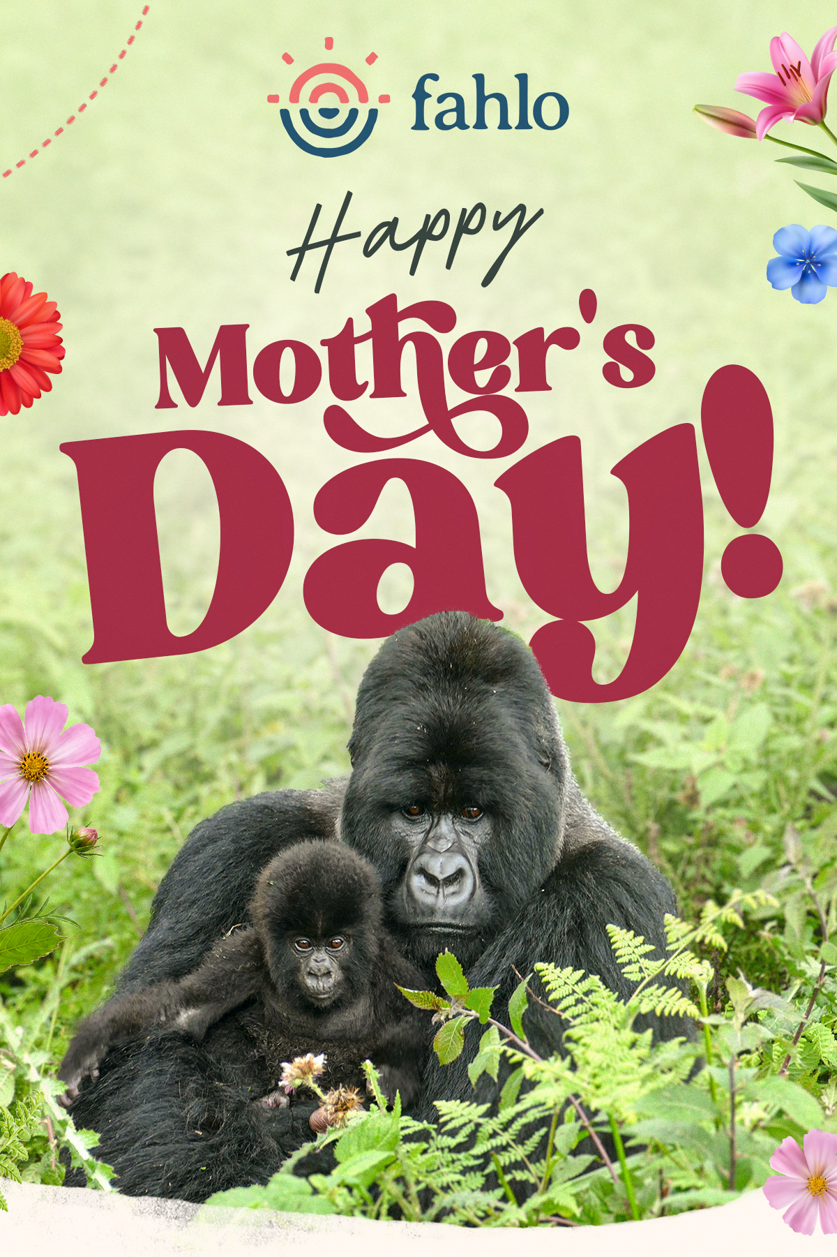 Happy Mother's Day! Let’s meet some of our animal moms.