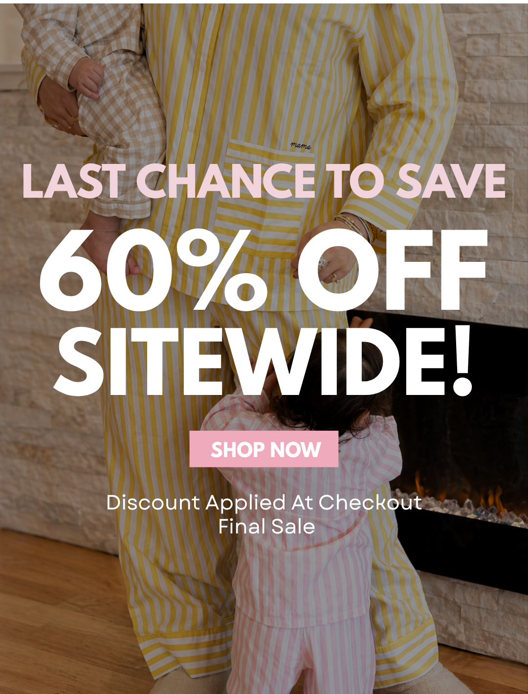 LAST CHANCE TO SAVE. 60% OFF SITEWIDE!