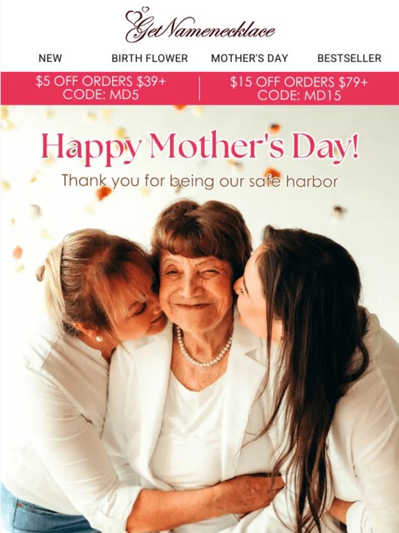 Happy Mother's Day！