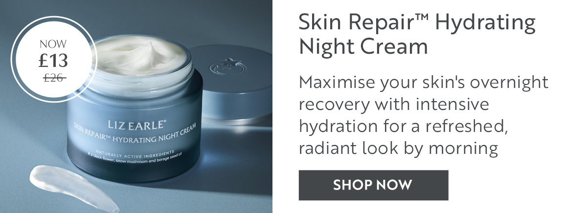 Skin Repair™ Hydrating Night Cream  Maximise your skin's overnight recovery with intensive hydration for a refreshed, radiant look by morning 