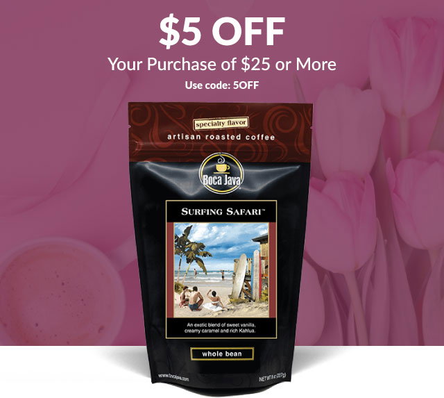 $5 off purchases of $25