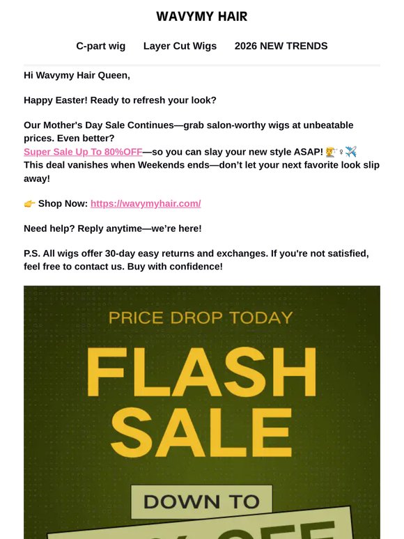 FLASH SALE: Prices Just Crashed — Don't Miss Out!