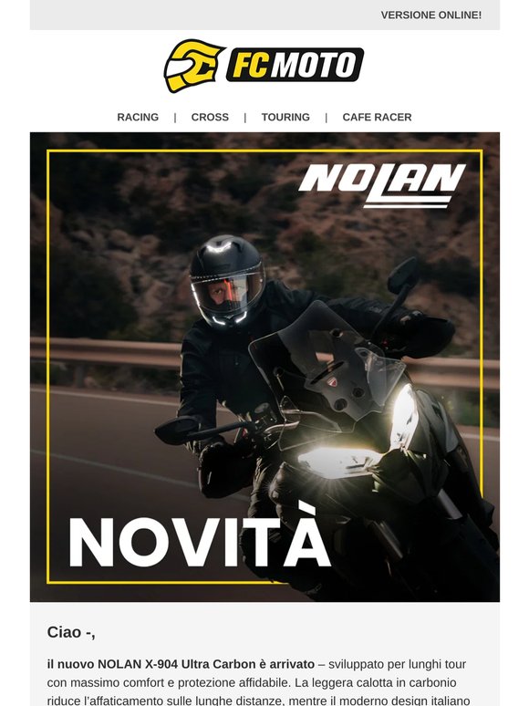 🪶 NOLAN – X-904 ULTRA CARBO