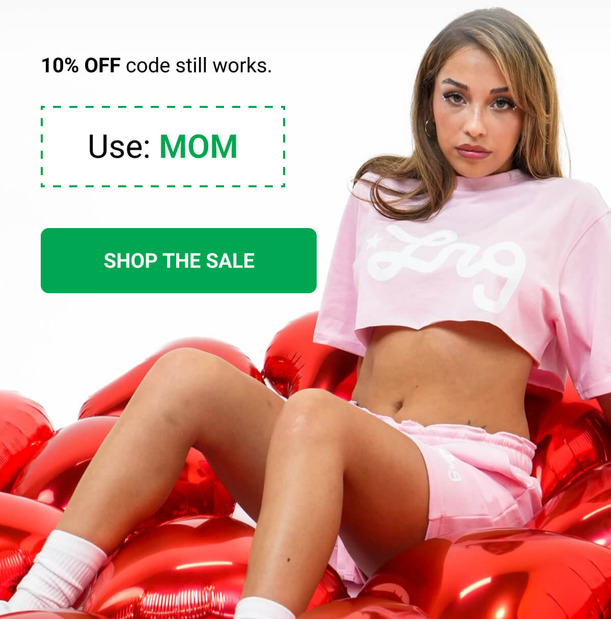 10% OFF code still works. | Use: MOM | SHOP THE SALE
