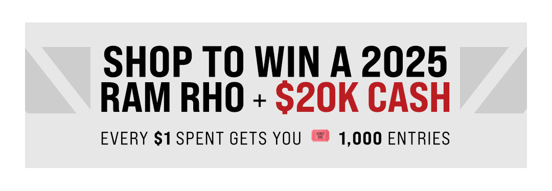 RAM RHO Giveaway