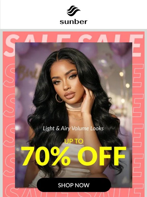 This wig is a total game-changer! 180% density Only $45! Enjoy 70% OFF Today