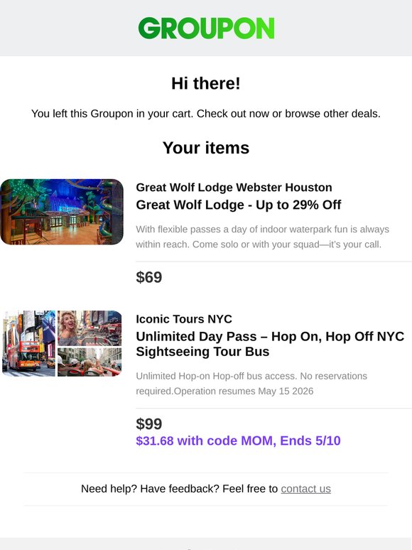 Great Wolf Lodge - Your Final Call
