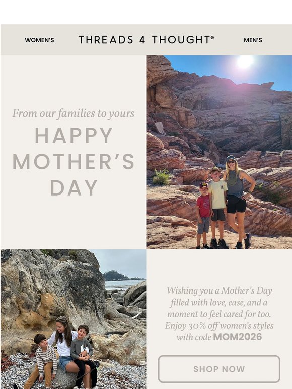 Happy Mother’s Day From Our Families to Yours