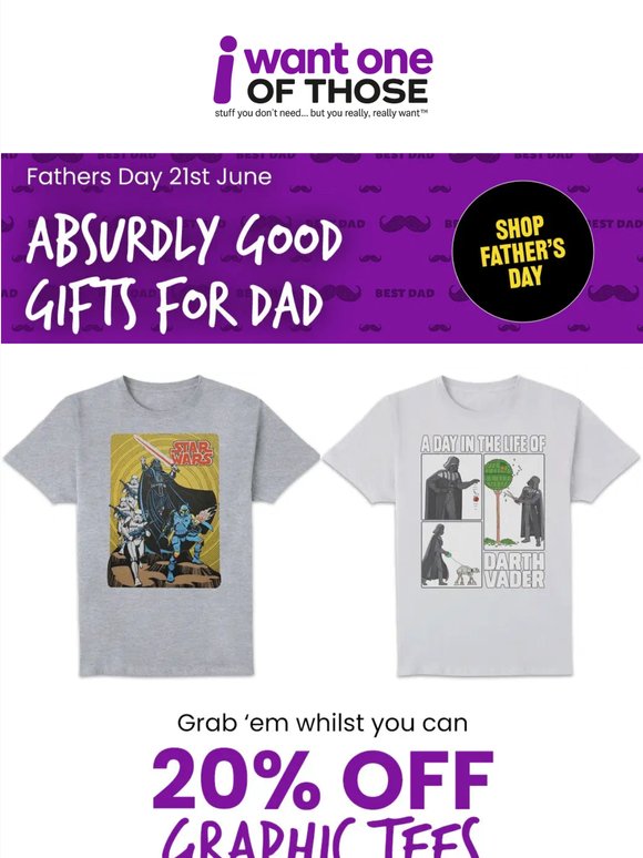 £19.99 Tees Today!