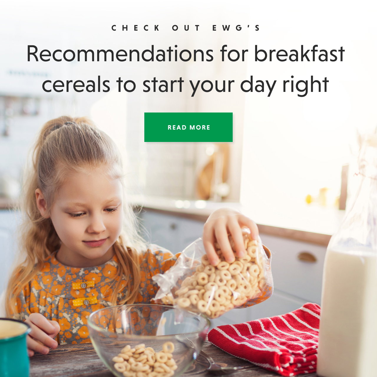 Recommendations for breakfast - READ MORE