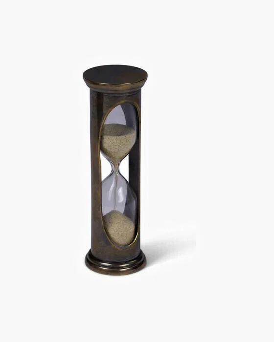 Brass Sandtimer Decoration