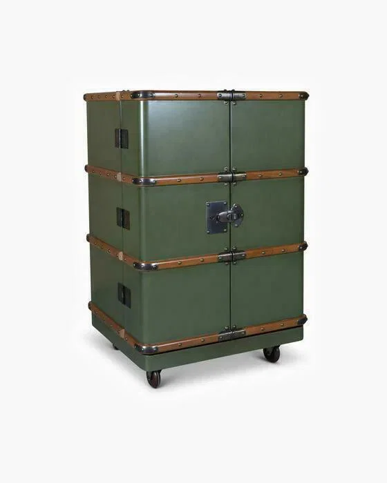 Polo Club Bar Cabinet Green