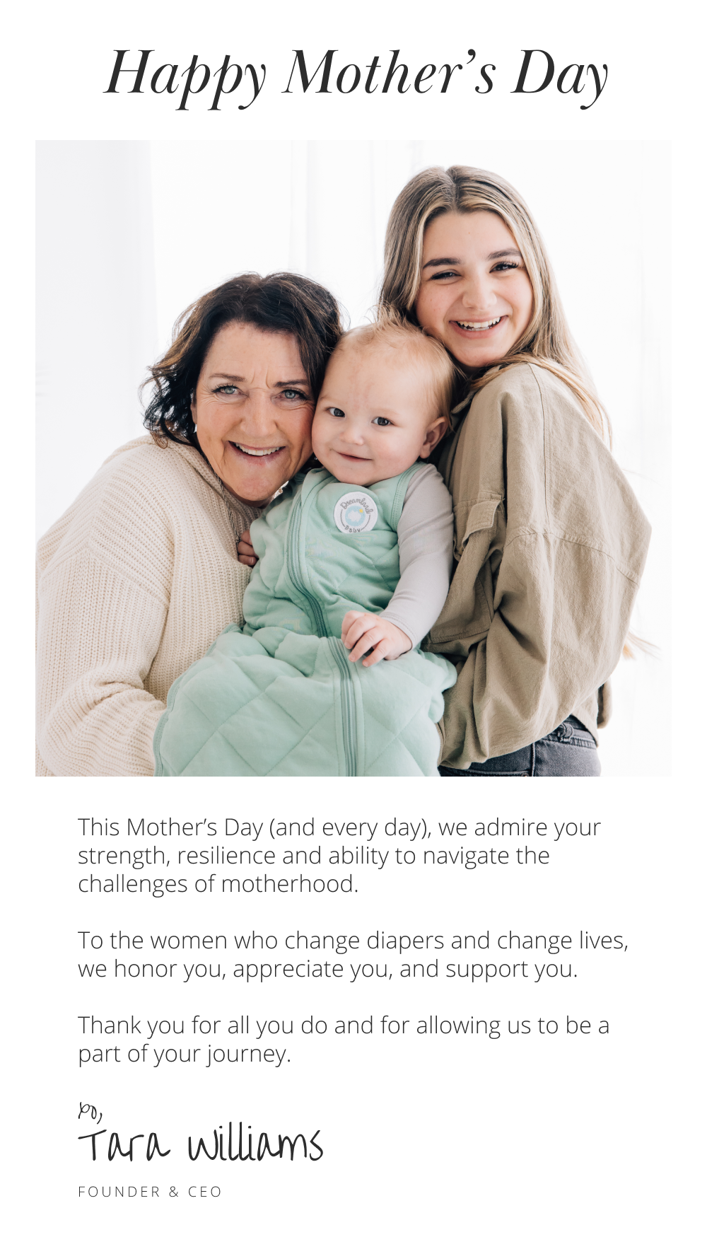 Mother's Day Note 