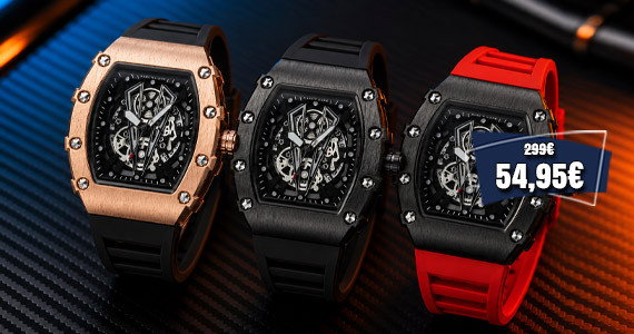 MONTRES PETIT PRIX, 3 COLORIS