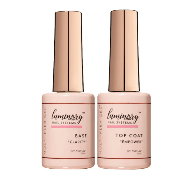 Image of Luminary Multi-Flex Gel - Clarity and Empower No Wipe Top Coat