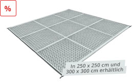 Berger Square Outdoormatte / Vorzeltteppich