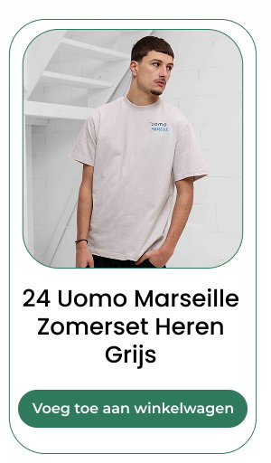 24 Uomo Marseille Zomerset Heren Grijs Voeg toe aan winkelwagen
