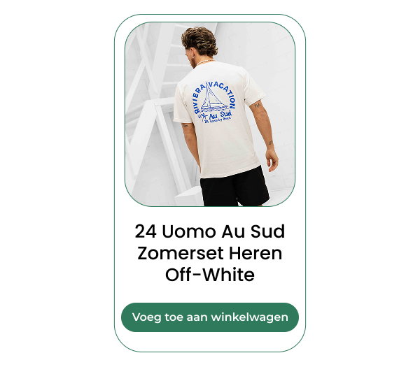 24 Uomo Au Sud Zomerset Heren Off-White Voeg toe aan winkelwagen