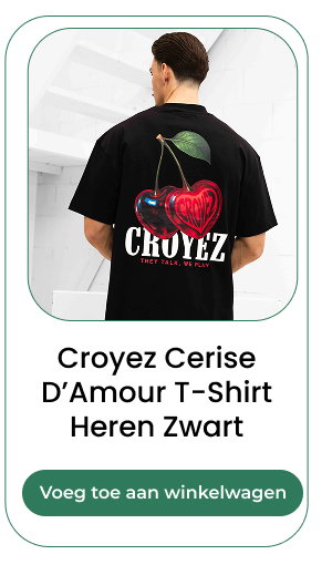 Croyez Cerise D’Amour T-Shirt Heren Zwart Voeg toe aan winkelwagen