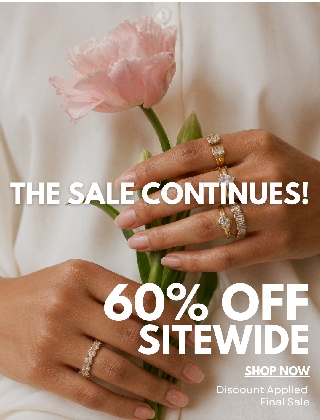 THE SALE CONTINUES! 60% OFF SITEWIDE