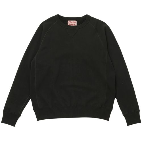Wonder Looper Pullover Crewneck Super Looper French Terry - Sumi Black