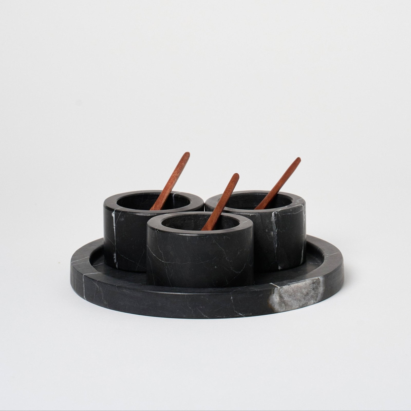 Marble Sauce Dish | Set of 3