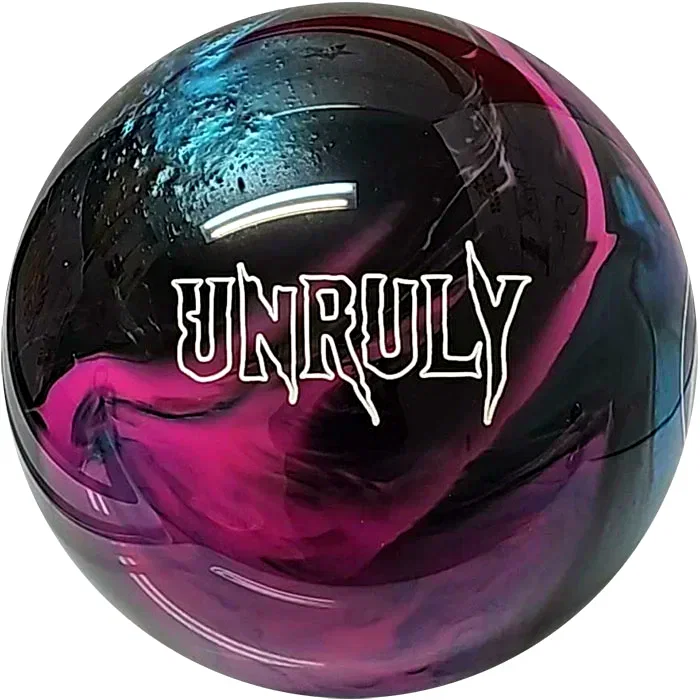 Image of Epic Unruly Aqua Coral Graphite Urethane Bowling Ball
